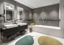 Návrh a realizácia kúpeľní pre prestížny bytový projekt Oaks Prague